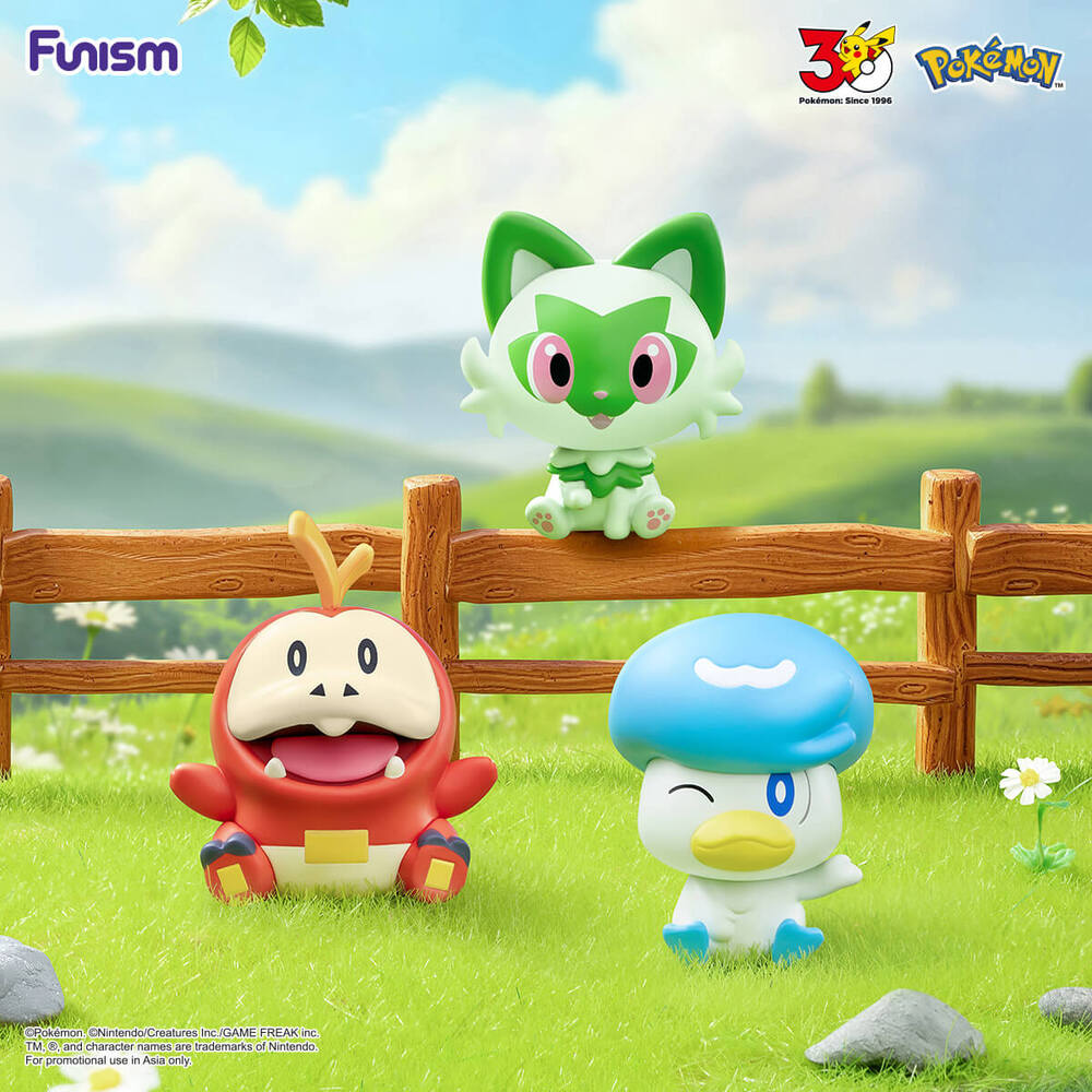 FUNISM Pokemon First Partner Gen 9 Paldea Trio Open Box